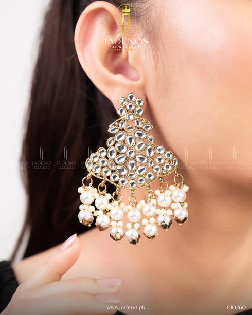 The Exclusive Kundan Meenakshi Drops